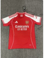 Arsenal Domácí Dres 2025-26 Krátký Rukáv
